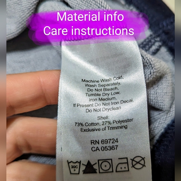 Columbia men's pullover, EUC, size med, navy colour - Picture 4 of 11